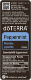 Doterra Peppermint essential Oil 15 mL New Sealed