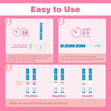 Ovulation Test Strips, Fertility Test Ovulation Predictor Kit with Free Urine Cup for Women Natural Cycles, 50 LH Strips (50)