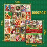 Advent Calendar 2024 Puzzles for Adults 1000 Pieces, PICKFORU Christmas Puzzle Countdown Calendar 24 Days, Xmas Jigsaw Puzzle