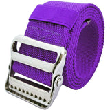 LAMBOX Gait Belt-Walking Transfer Belt with Belt Loop Holder for Seniors,Caregiver, Nurse, Therapist,etc. (Purple, 52 inch)