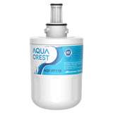 AQUA CREST DA29-00003G Refrigerator Water Filter, Replacement for Samsung DA29-00003G, DA29-00003B, DA29-00003A, Aqua-Pure Plus, HAFCU1, RFG237AARS, FMS-1, RS22HDHPNSR, RSG257AARS, WSS-1 (1 Pack)