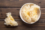 Beauty White Fungus Dried Snow Fungus Tremella Mushroom 4.6oz. 頂級雪耳花（Pack of 2）