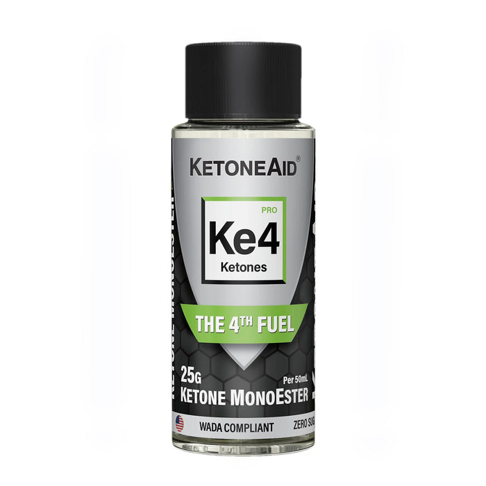 KetoneAid Ke4 Pro with Sucralose | Ketone Ester Drink | 10 Servings Per Bottle (1 Count)