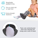 BraceAbility Pediatric Walking Boot - Children's Medical Walker Orthopedic CAM Support Shoe for Youth Ankle Break Injury, Kid's Stress Metatarsal Bone Fracture, Broken Foot or Toe Recovery Cast (M)