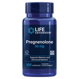 Life Extension Pregnenolone Supplement – 100 Capsules – Non-GMO, Gluten-Free, Neurohormone Support