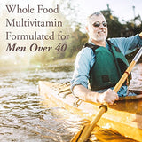Garden of Life Organics Whole Food Multivitamin for Men 40+, 60 Tablets, Vegan Mens Multi for Health, Well-Being Certified Organic Whole Food Vitamins, Minerals for Men Over 40, Mens Vitamins