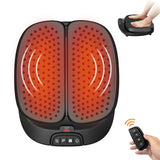 Snailax Vibration Foot Massager with Heat,Remote Control,Adjustable Vibration Feet Massager Machine for Circulation,Plantar Fasciitis, Pain Relief Gifts