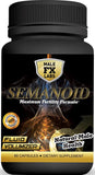 Semanoid (60 Caps) Maximum Fertility Formula and Volumizer - Advanced Fertility Ingredients and Men's Vitamin Blend, 1 Month Supply