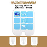 16 Pack Refills Glue Cards for Safer Home Fly Trap Refll SH502 Insect Trap Refill White