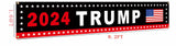 FLCHWY Donald Trump 2024 Flag Trump Take American Back Large Banner Trump Yard Signs banner Advertising Polyester Party Outdoor Flag Decor 8.2x1.6 FT