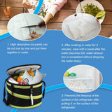 Dry Ice Pack Sheet for Shipping Frozen Food, Reusable Freezer Gel Packs for Coolers, Lunch Box Bag Cold Long Lasting, Cold Shipping Packaging for Mailing perishables 13.3"x 6.5" 2x6 Cells 100 Sheets