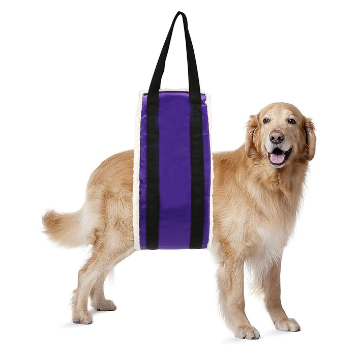 30-120 lbs Dog Sling for Large Dogs Hind Leg Support,Dog Lift Harness for Back Legs,Helps Elderly Pet with Reduced Mobility,Dog Lifter for Walking Canine Arthritis ACL Rehabilitation Rehab, 7" x 51"