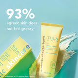 TULA Skin Care Mineral Magic - Mineral Sunscreen Fluid Broad Spectrum SPF 30 - Provides UVA + UVB Protection, Non-Greasy, Weightless Feel, 1.52 fl oz.