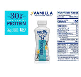 Fairlife Nutrition Plan High Protein Shake Variety Pack | VANILLA & CHOCOLATE- (3 Pack Each) | - 11.5 Fl Oz (6 Pack)