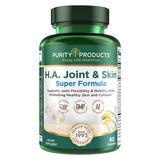 H.A. Joint and Skin Super Formula - Hyaluronic Acid (90 capsules) - from Purity Products (2 Pack) - Supports Healthy Joint Flexibility, Healthy Synovial Fluid, and Joint Lubrication - Now with 5-Loxin