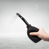 Enema Bulb for Men or Women - Douche Cleaner - 310 ml Capacity (Black Color)