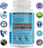 ScruffyPet Pure Omega 3 Wild Fish Oil for Dogs with Vitamin E - Highest EPA & DHA Softgels Available (1000mg) 180ct