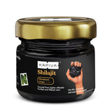 Kapiva Pure Himalayan Shilajit Resin. High Potency Performance Booster for Endurance and Stamina. 80+ Trace Minerals, 75%+ Fulvic Acid. Lab Test Report. 80 Servings of 250mg.