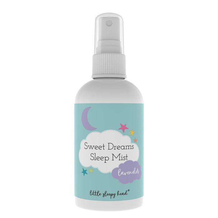 Little Sleepy Head Lavender Sleep Spray for Babies, Kids, & Adults, Calming Sleep Spray for Bedtime Routine, Pillow Mist, Lavender Linen Spray with Essential Oil, Made in USA, Aromatherapy to Relax