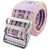 LAMBOX Gait Belt Transfer Belt with 2-inch Soft and Comfortable Jacquard Webbing for Caregivers, Seniors, Elderly, etc. (60 inch, Color11)