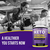 Gold Nutra (3 Pack) Keto Strong Diet Pills, New 2022 Formula, 3 Month Supply