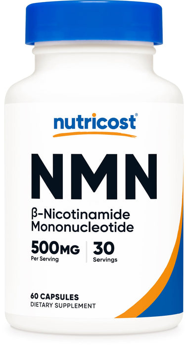 Nutricost NMN (Nicotinamide Mononucleotide) 500mg, 60 Capsules