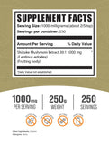 BulkSupplements.com Shiitake Mushroom Extract Powder - Shiitake Mushroom Supplement, Shiitake Mushroom Powder - Gluten Free, 1000mg per Serving, 250g (8.8 oz) (Pack of 1)