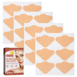 24 Pcs Skin Sun Protection Nose Patch Sunblock Guards for Sunscreen Golf Nose Bandage for Men Women Exposure Tanning Outdoor Sports Accessories, Beige