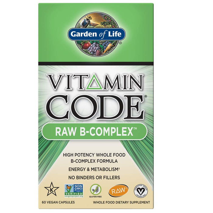 Garden of Life - Vitamin Code Raw B Complex - 60 - 2 pack