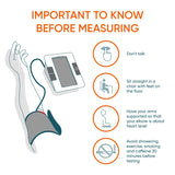Dario Blood Pressure Monitor for Home Use Gen1 Automatic Machine, Large Adjustable Arm Cuff (8.75-16.5inch), Smart Bluetooth App & Carry Case