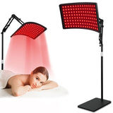 Red Light Therapy for Face and Body, Red Infrared Light Therapy Lamp with Stand Led 660nm Red Light-Therapy& 850nm Infrared Light Device for Body