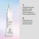 No7 Laboratories Dark Spot Correcting Booster Serum - Vitamin C + Emblica Brightening Complex for Age & Dark Spots - Sun Spot Corrector Face Serum (0.5 fl oz)