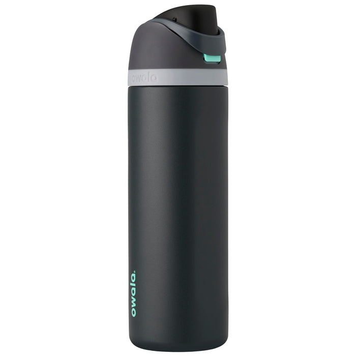 Owala FreeSip Stainless Steel Water Bottle 24 oz Foggy Tide