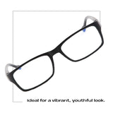 Readerest Blue Light Blocking Reading Glasses, UV Protection, Blue Blockers Glasses for Men (3.0 Correction)