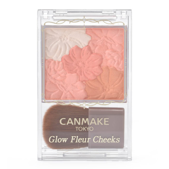 CANMAKE Glow Cheeks No. 03 Fairy Orange Fleur 1 Ounce