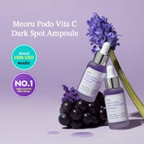 SUNGBOON EDITOR Meoru Podo Vita C Turn-over Ampoule | Niacinamide, Vitamin C | Korean Skincare | 1.01 fl.oz.