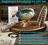 White Sage Smudging Kit Smudge Stick Gift Kit + Instructions & Blessings (Beginner's Kit)