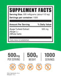 BulkSupplements.com Ajuga Turkest Extract Powder - Herbal Supplement Powder, Ajuga Powder, Ajuga 500mg - Pure & Gluten Free, 500mg per Serving, 500g (1.1 lbs) (Pack of 1)