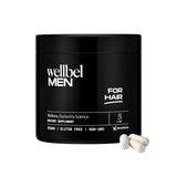 WELLBEL Men Clean Supplement for Hair, Skin, and Nails, Vegan, Gluten Free and Non GMO 90 Count