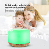 300ML Essential Oil Diffuser, Remote Control Ultrasonic Aromatherapy Oil Diffusers Cool Mist Humidifier, Waterless Auto-Off and 7 LED Light Colors for Bedroom, Yoga, SPA, Baby