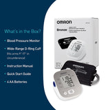 OMRON Bronze Upper Arm Blood Pressure Monitor, Clinically Validated, Medical Grade, Connects to OMRON app for Unlimited Readings, Soft Cuff, Blood Pressure Machine with Bluetooth Wireless Technology