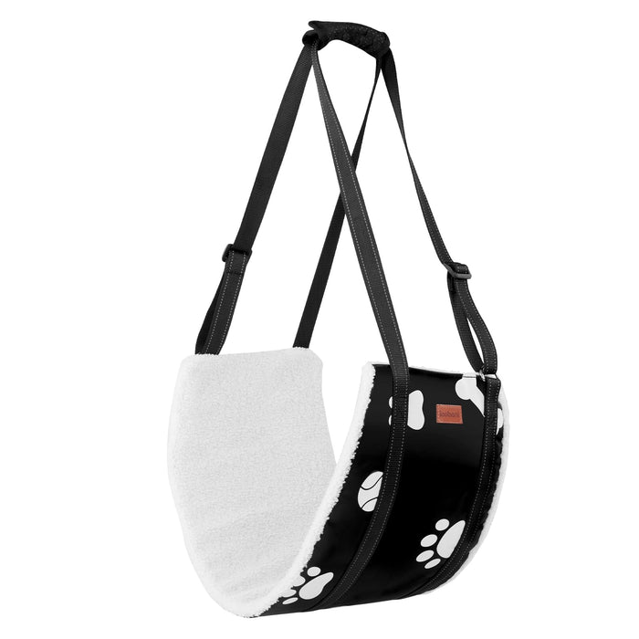 LOOBANI Dog Lift Harness for Back Legs, Portable Dog Sling for Large Dogs Hind Leg Support, Comfortable Leg Support Assistance for Elderly Dogs with Hip, ACL Brace, Senior, Injured (Medium) Black