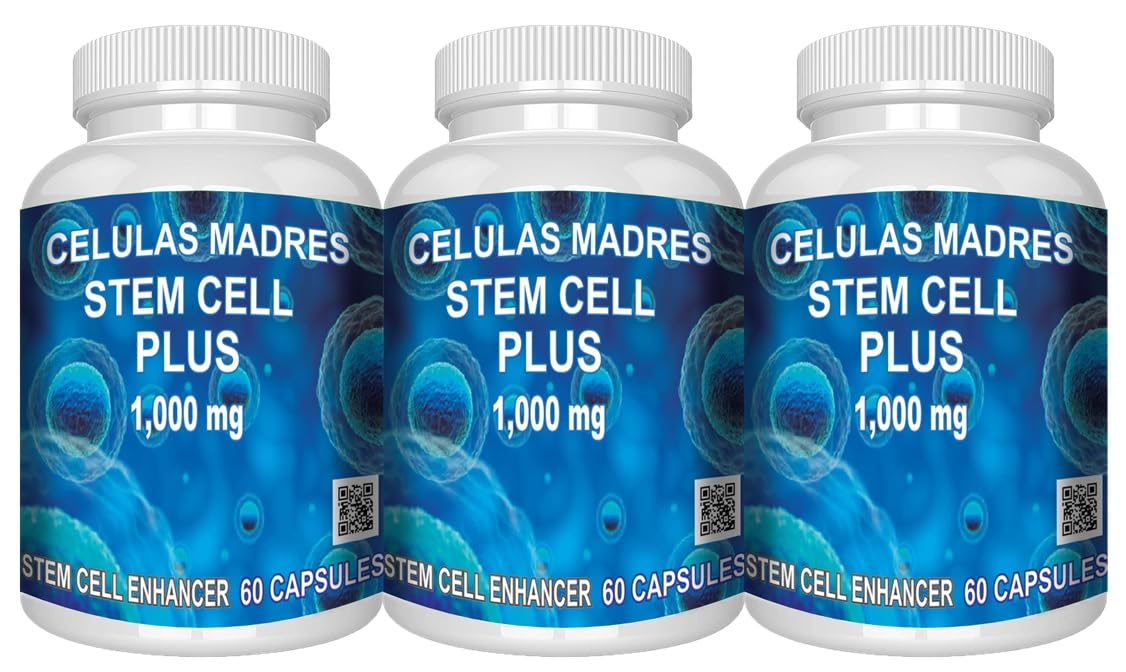 Vitamisan Celulas madres cell plus 1000 mg 50% more Aphanizomenon Flos-aquae biocell celulas madres Afa celula madre cell plus 3 bottles