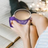 NOWWISH Inspirational Gift for Women - You're Awesome Coffee Mug - Christmas, Birthday Gifts for Women Mom Wife Friend Sister Grandma with Funny Present - 14Oz Purple