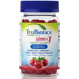 TruBiotics Probiotic Gummies with Collagen for Womens Digestive/Urinary/Hair/Skin/Nails Health, Sugar Free Prebiotics & Probiotics for Women, Collagen, Biotin, Vitamin C & Cranberry Extract, 50 Count
