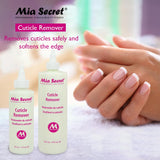 Mia Secret Cuticle Softener & Remover - Quick Easy Safe - Removes Cuticles Safely and Softens The Edge - Excellent for Manicures and Pedicures (32 oz.)