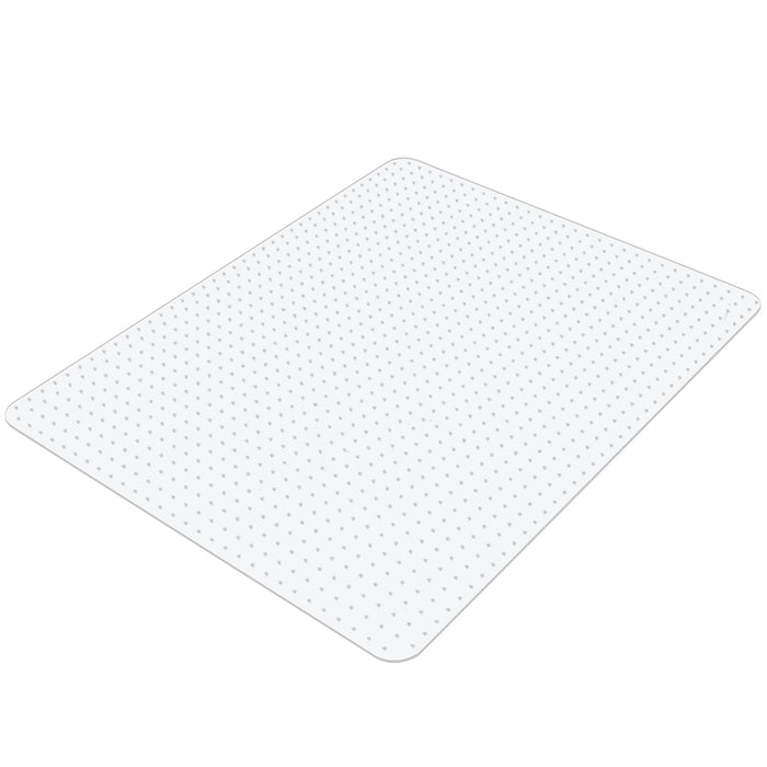 Office Chair Mat for Carpets, 30"x 48" Transparent Computer Desk Chair Mat for Low and No Pile Carpeted Floors, Thick and Sturdy Floors Protector on Carpet for Home Office, Easy Rolling