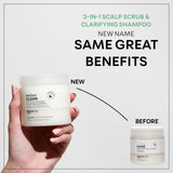 NatureLab Tokyo Perfect Clean Clarifying Scalp Scrub: 2-in-1 Shampoo and Scalp Scrub Hair Treatment to Clarify and Remove Product Buildup for Immense Shine I 8.1 OZ / 230G