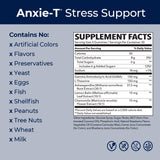 Anxie-T Stress Relief Gummy Vitamins – Support for Calm & Relaxation, with Ashwagandha, GABA, and L-Theanine (90 Gummies)