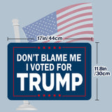 FSFLAG Trump 2024 Magnet Decal, Trump Magnet Decal Bumper Sticker, Trump 2024 Stickers Decal Magnetic for Car Truck (I Voted for Trump)